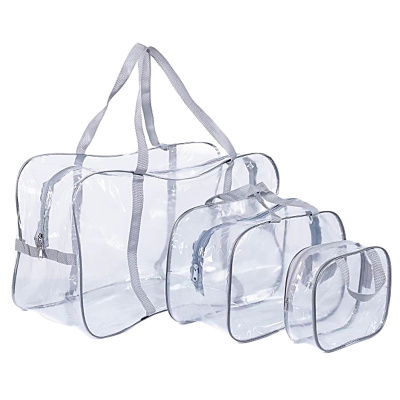 Сумки в роддом набор Комфорт 3 штуки прозрачные белые Rant 1